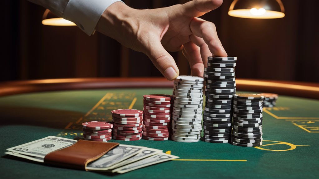 control money while gambling