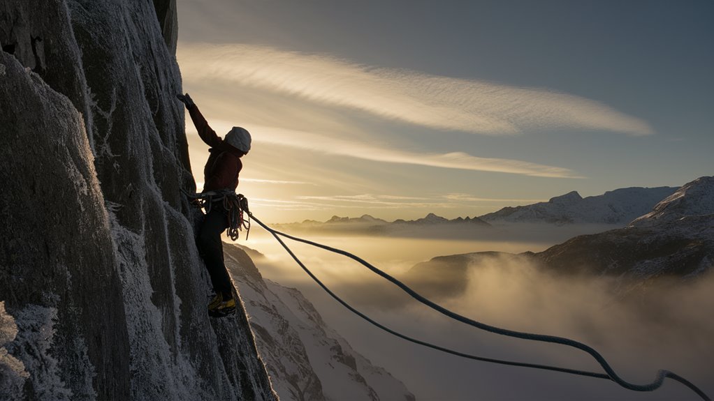 climbing mountains for business success