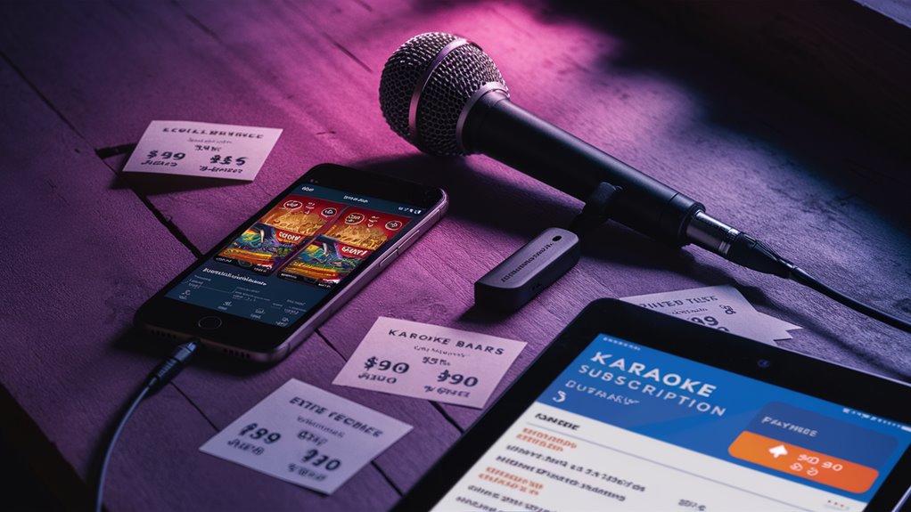 karaoke apps and options