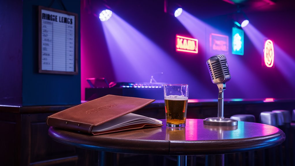 karaoke expenses at bars