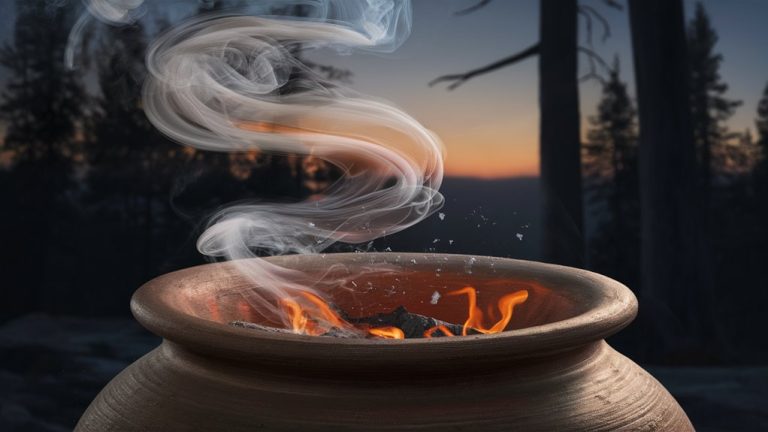 smoky poker plant growth