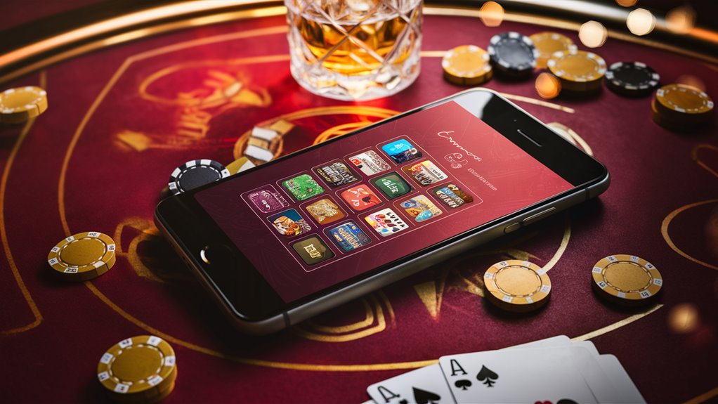 casino gaming phone applications