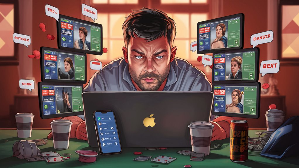 chatting disrupts game focus