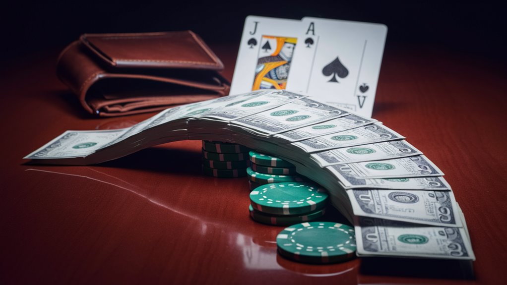 control money while gambling