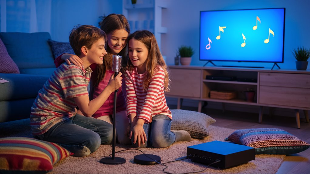 family singing fun guidelines