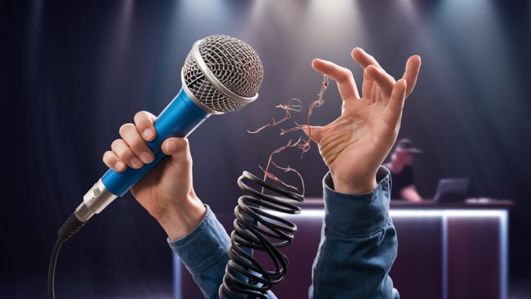 fix broken karaoke microphone