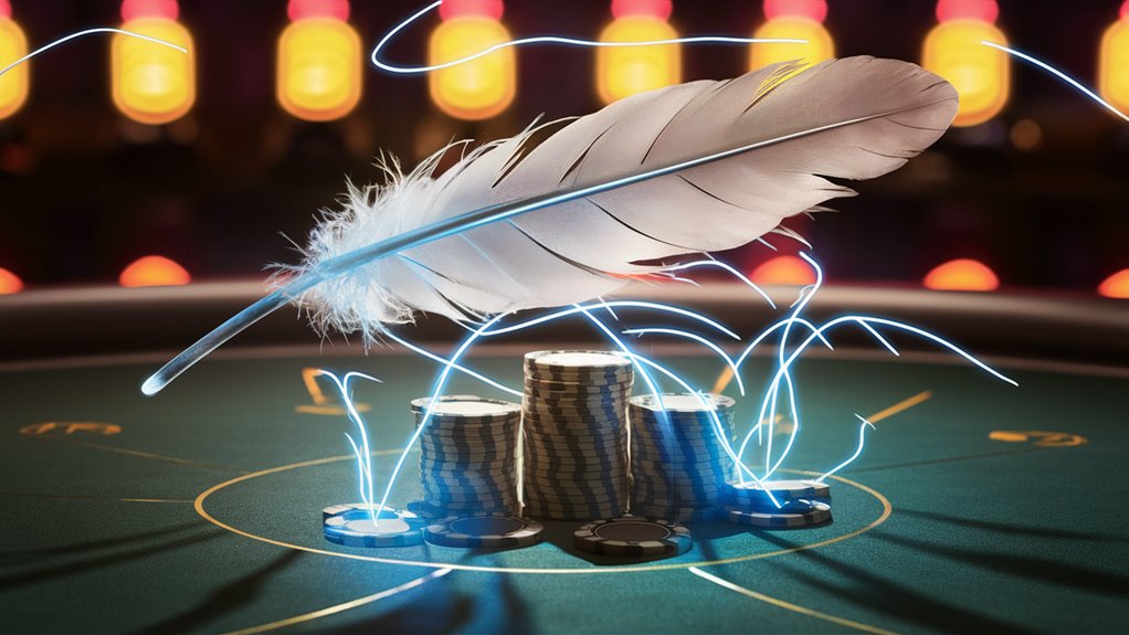 light energy through tables