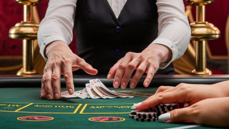 observing casino dealer movements