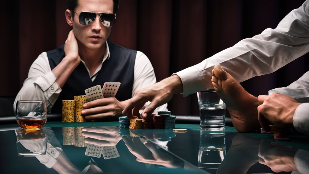 observing poker players behavior