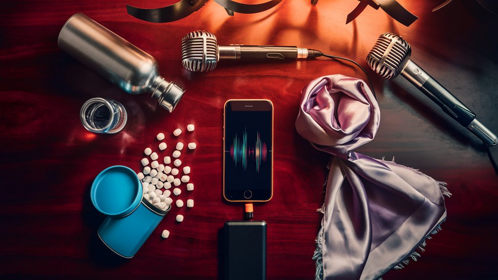 pack your singing essentials