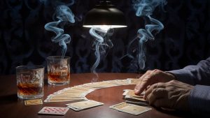 smoky poker game night
