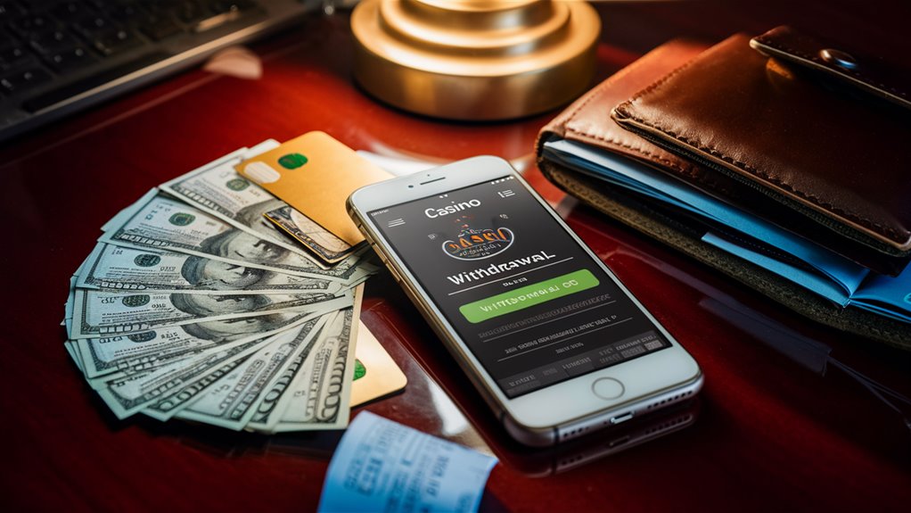 withdraw casino gambling money